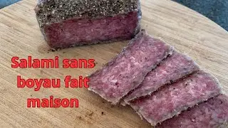 Faire son salami sans boyaux