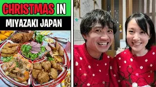 Japan Christmas in Miyazaki with Dancing Monkey & Mushroom Boy