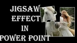 jigsaw puzzle Animation in PowerPoint #animation #powerpoint #powerpointtutorial #ppt #jigsawpuzzle