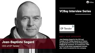 Founder and CEO of EP Tender - a Battery as a service startup, speaks to VCBay