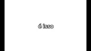 aviso ! obs: pause para ler