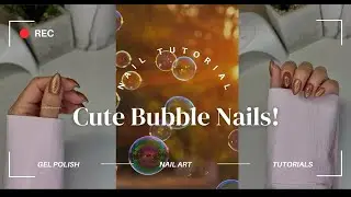 How to Create 3D NAILS With BUBBLES 🫧✨😱 | Nail Trends