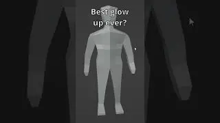 Improving my blender character model in my first unity game! 