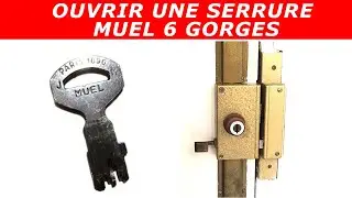 TUTO ouvrir une serrure muel 6 gorges