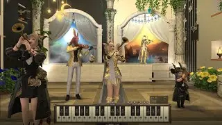 【FF14楽器演奏】合奏モードで 「アグライア ラスボス曲(命の天秤)」/ FFXIV Bard performance 