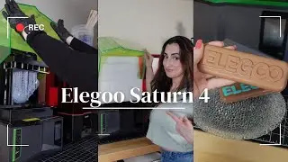 Unboxing and Reviewing the Elegoo Saturn 4 | Best 3D Resin Printer for Beginners?