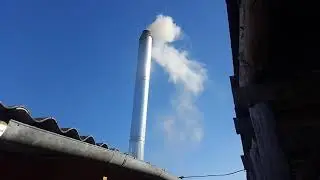 Шахтный котел под тырсу своими руками.