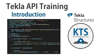 Tekla API - Introduction