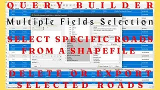 Query Builder in QGIS | How to Select Features using Expression