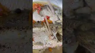 Steamed Fish With Tomatoes #fish  #steamedfish #healthyfood
