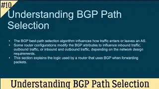 🔴 CCNP ENCOR - Understanding BGP Path Selection (Compreendendo a seleção de caminhos no BGP)   ✅💻🧠