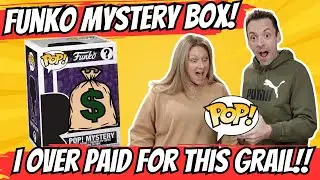 WOW I over paid for this Funko Pop Grail?!? Opening up a $100 Funko Pop Mystery Box!