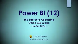 Power BI - Accessing Excel Files From Sharepoint URL (12) - From Web