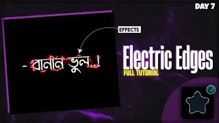 ELECTRIC EDGES Effects full tutorial ✨ Alight Motion
