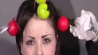 Окрашивание волос при помощи шариков, балаяж  Hair coloring with balls