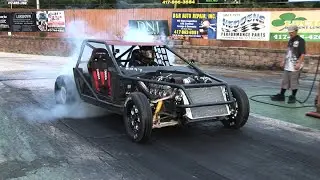 500hp NAKED CORVETTE  Hits the 1/4 Mile - Leroy Jr?