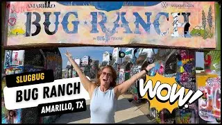 Bug Ranch Texas Route 66 Amarillo Slugbug VW Beetle
