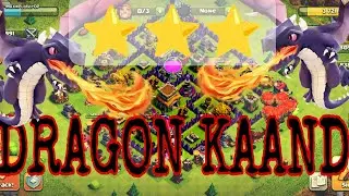 TH 8 lightning + dragon attack.....|| Unexpected Results||Clash Of Clans||Endurably Gamic