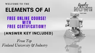 Artificial Intelligence free course with free certificate | Elements of AI | ABCS