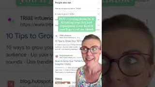 STOP repurposing your Reels on TikTok if you want to grow your brand on TikTok! If you’re a beginner