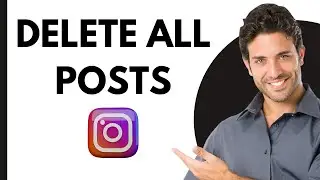 How to Delete ALL of Your Instagram Photos | Delete Your Instagram Posts (2024)