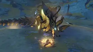 Trying out Golden Wolflord w/ Ganyubedo team | Genshin Impact