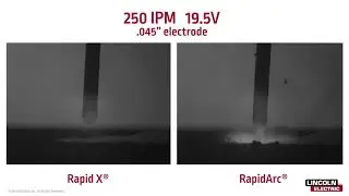 Rapid X® vs RapidArc® Welding - Lincoln Electric
