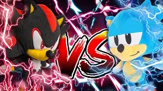 Sonic V.S. Shadow! - SSC Plush