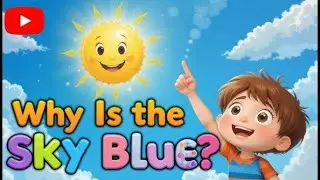 “Why Is The Sky Blue? 🌈 Fun Science Explained for Kids!”