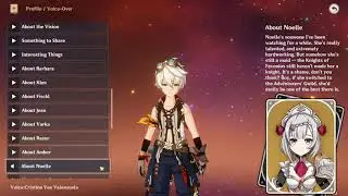 Bennett talking about Noelle | Genshin Impact