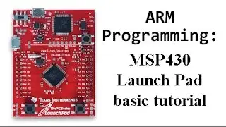 Glow led with delay & change pin | Learn how to use msp430 texas instrument board