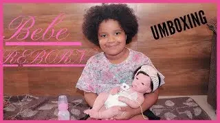 GANHEI MINHA PRIMEIRA BEBÊ REBORN - UMBOXING