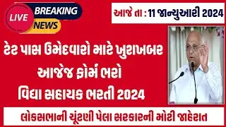 #173 વિદ્યાસહાયક ભરતી 2024 | vidhya sahayak bharti 2024 | gyaan sahayak bharti 2024 #vidhyasahayak