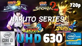 naruto ultimate ninja storm Series test on UHD 630 | i3 10100 + 16 GB RAM,