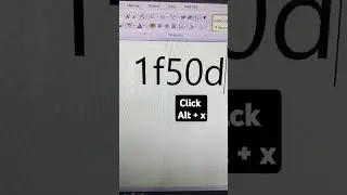 Making magnifying glass 🔍 symbol in MS word. 