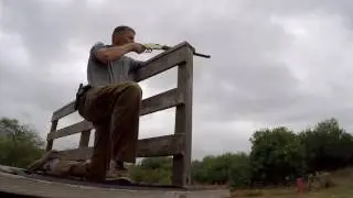 Shooting my new Henry Goldenboy