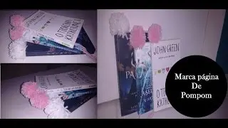 DIY  Marca página de pompom #VEDA 10