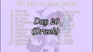 []Day 20[]Drunk[]