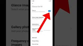 How To Remove Glance From Lock Screen in Redmi | Glance For Mi Remove | Mi Glance Settings off
