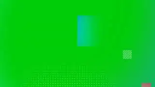 Text Output Glitch Clip Graphics Animation with Green Screen | free to use