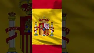 | SPAIN | ESPAÑA | ESPANYA | ESPAINIA | Waving Flag | 1 Hour | 4K