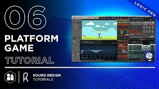 Sound Design Logic Tutorial - How to create Arcade 8bit Coin SFX for Platform Game Tutorial