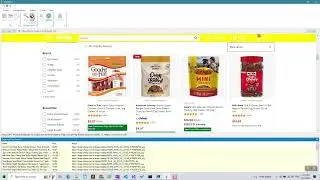 Scraping product name, price and image URL from chewy.com