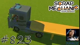 Scrap Mechanic - Sattelauflieger - Für unseren Mercedes Actros 