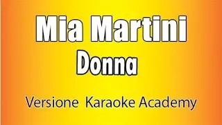 Mia Martini  -  Donna (Versione Karaoke Academy Italia)