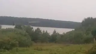 Просто сосед прилетел на дальнюю дачу.Ничего удивительного.