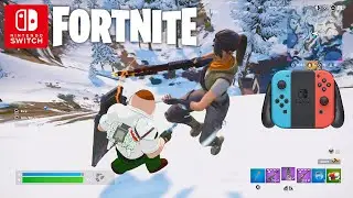 HANDCAM Fortnite Gameplay on Nintendo Switch #46