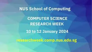 CS Research Week January 2024-logo