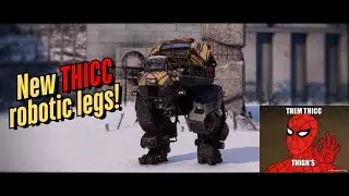 I wasn’t ready for how THICC these legs are… | Crossout