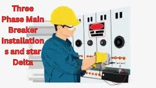 How To Install Main Breaker On Three Phase Meter | Watch for complete Details